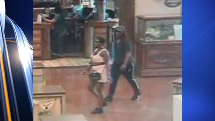 Suspects accused of shoplifting sunglasses